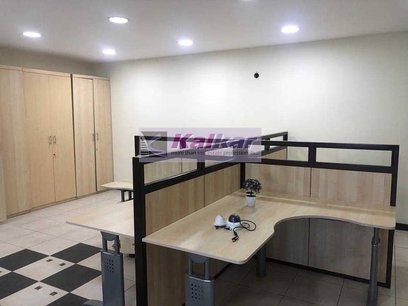 3 !! GOOD LOCATION 3000 SQFT FURNISHED OFFICE IN ALQUOZ AED: 250