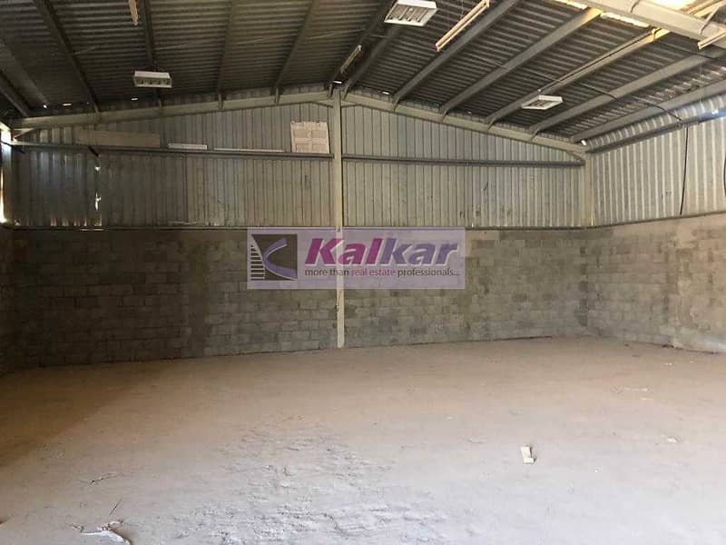 !! INCLUDING TAX AND VAT 4500 SQFT AED; 140K IN QUSAIS ROAD FACING WAREHOUSE !!