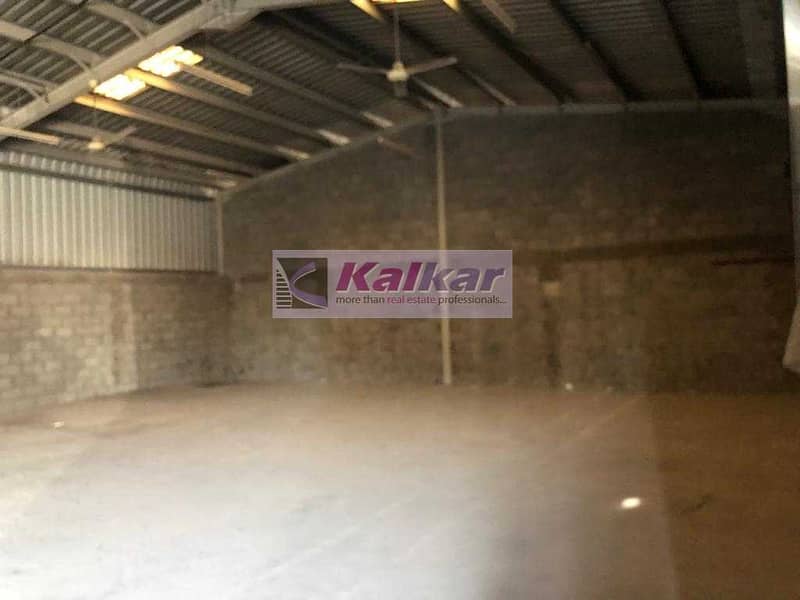 2 !! INCLUDING TAX AND VAT 4500 SQFT AED; 140K IN QUSAIS ROAD FACING WAREHOUSE !!