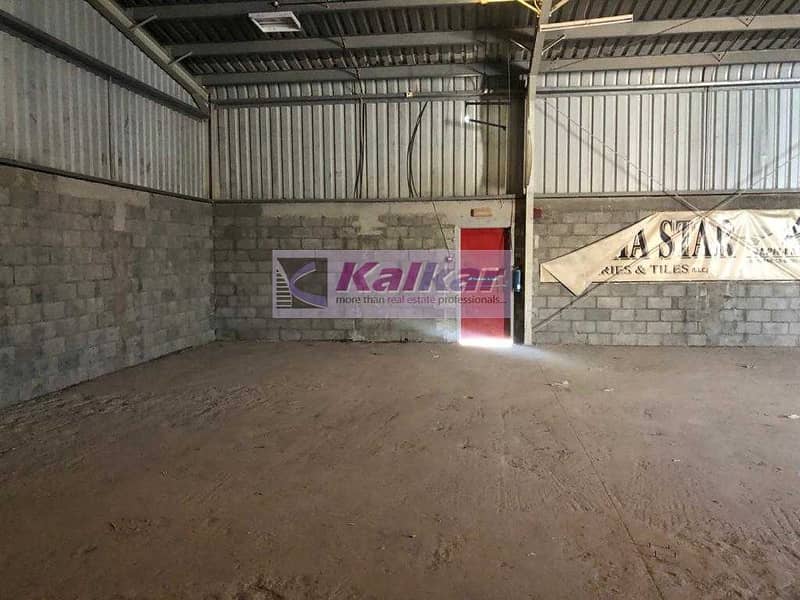 4 !! INCLUDING TAX AND VAT 4500 SQFT AED; 140K IN QUSAIS ROAD FACING WAREHOUSE !!