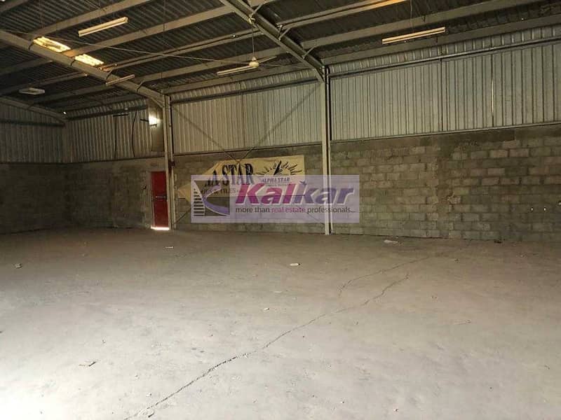 5 !! INCLUDING TAX AND VAT 4500 SQFT AED; 140K IN QUSAIS ROAD FACING WAREHOUSE !!