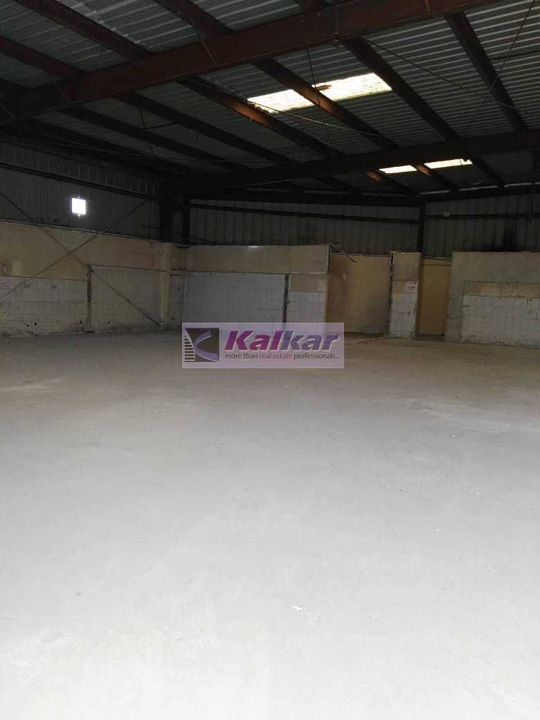 6 Ras Al Khor - commercial warehouse with three phase power connection of 3500 Sq. Ft RENT - AED. 115K (Including GOVT TAX)