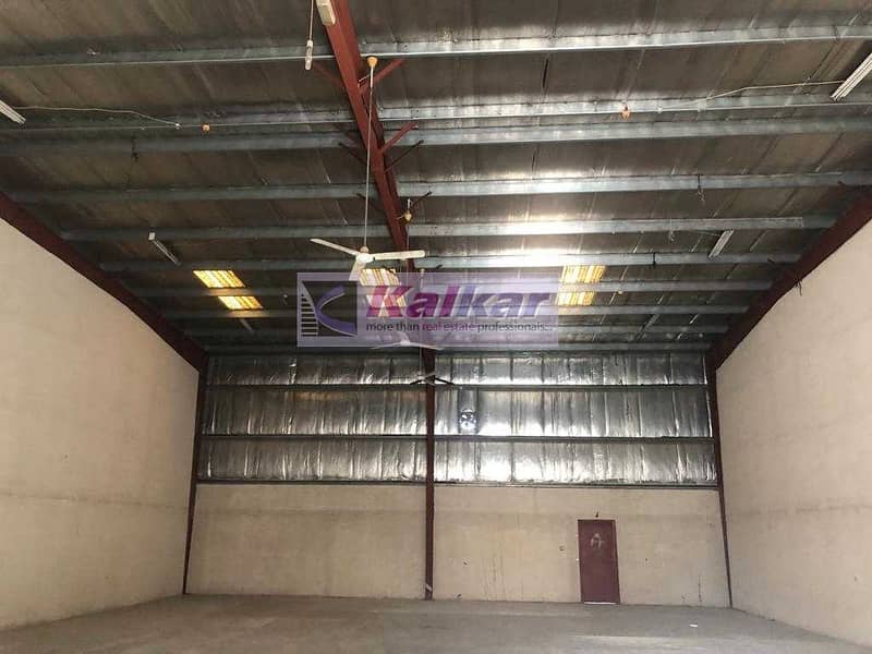 !! 3600 SQFT INSULTED WAREHOUSE IN ALQUOZ 4 AED: 90
