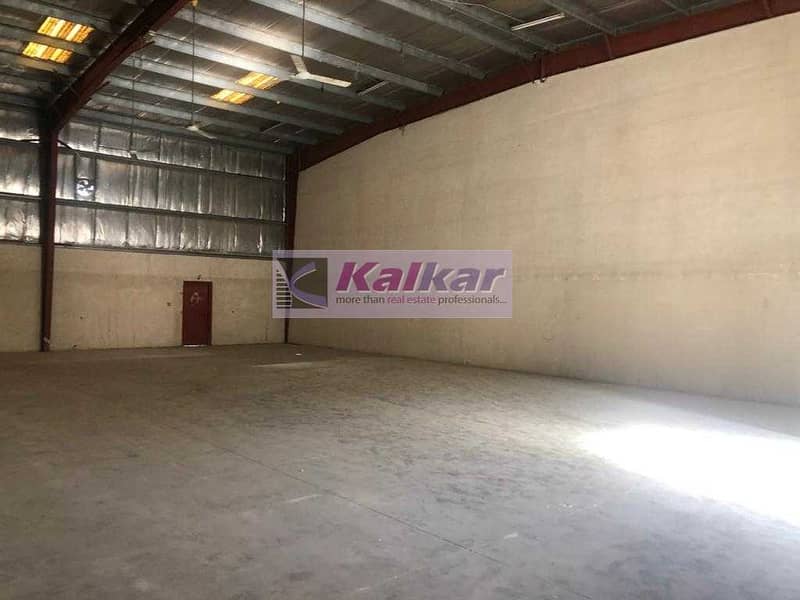 3 !! 3600 SQFT INSULTED WAREHOUSE IN ALQUOZ 4 AED: 90