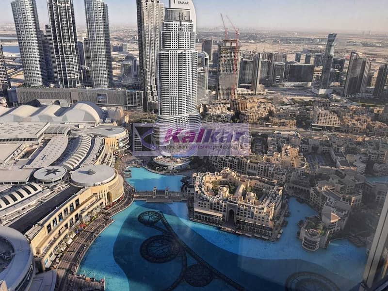 9 Investors -Deal!!!Bright, Elegant and Luxury 2 Bedroom @ Burj  Khalifa with fountain view AED. 3,346,200/-