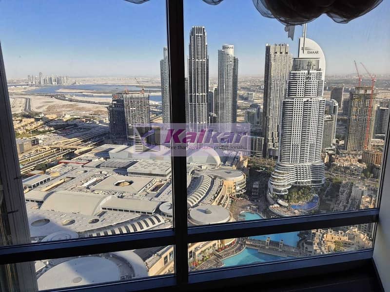 Investors -Deal!!!Bright, Elegant and Luxury 2 Bedroom @ Burj  Khalifa with fountain view AED. 3,346,200/-