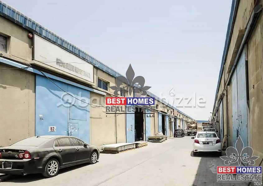 6 Warehouse Available For Rent Different Sizes in Ajman