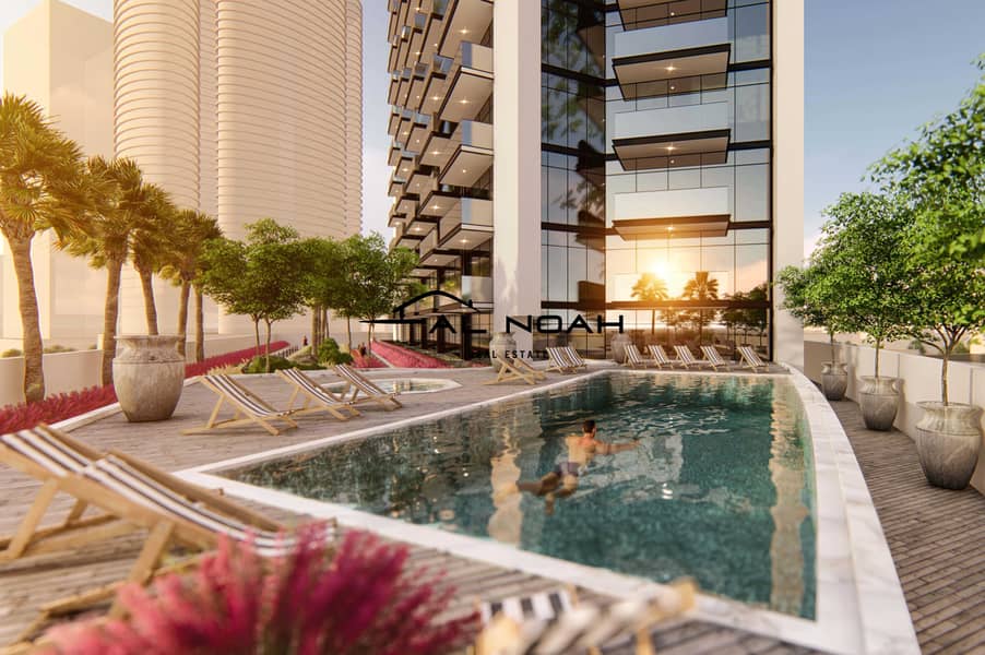 10 7 Year's Payment Plan   | Business Bay |Burj Khalifa View | FULLY FURNISHED