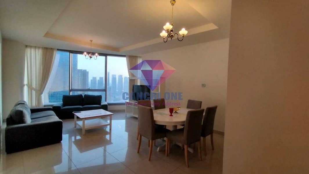 Fully Furnished  lowest price High floor Awesome view