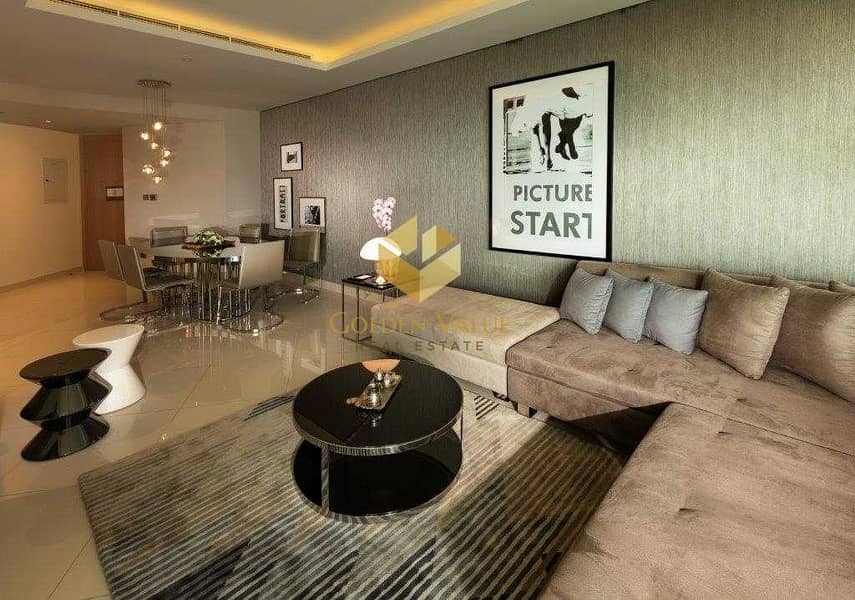 12 Furnished 2 BR Hotel Apartment | Ready To Move In | Damac Tower By Paramount