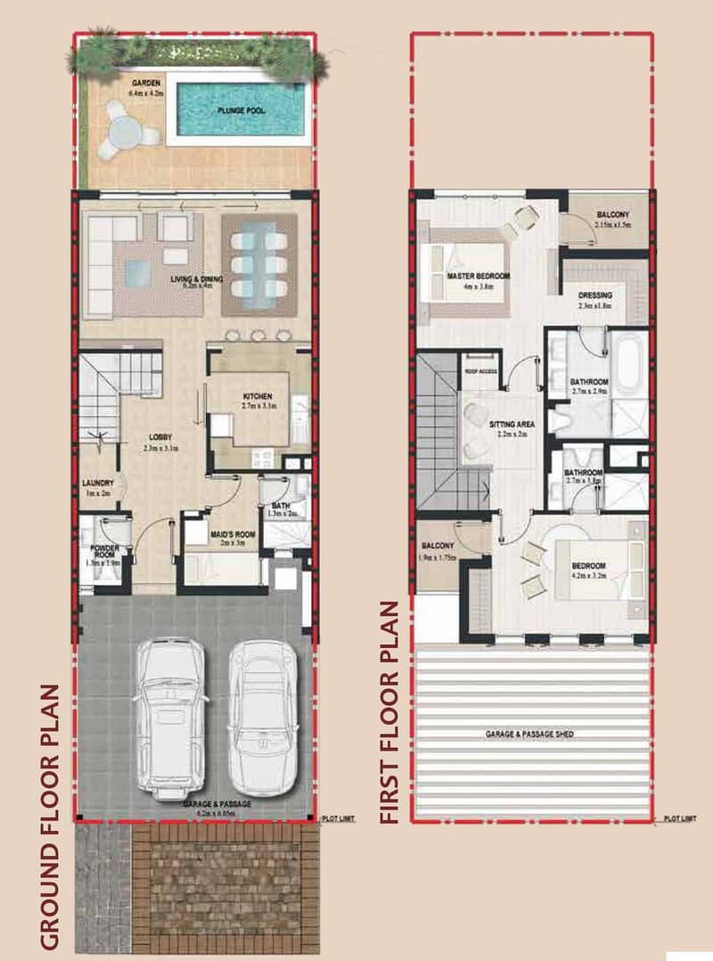 14 2 Bed Plus Maids | Middle Unit | VOT