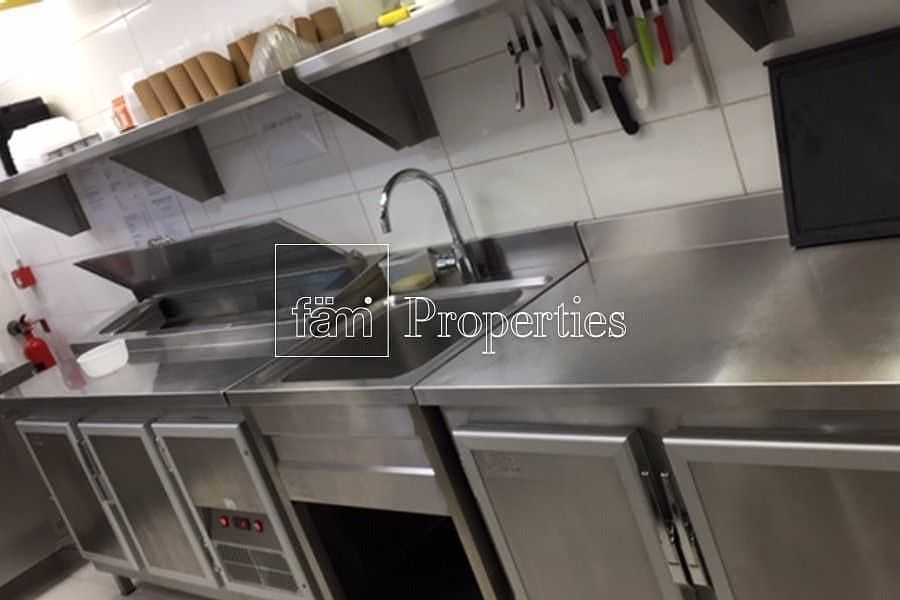 10 Fully Fitted Restaurant in JLT Saba Tower for Sale