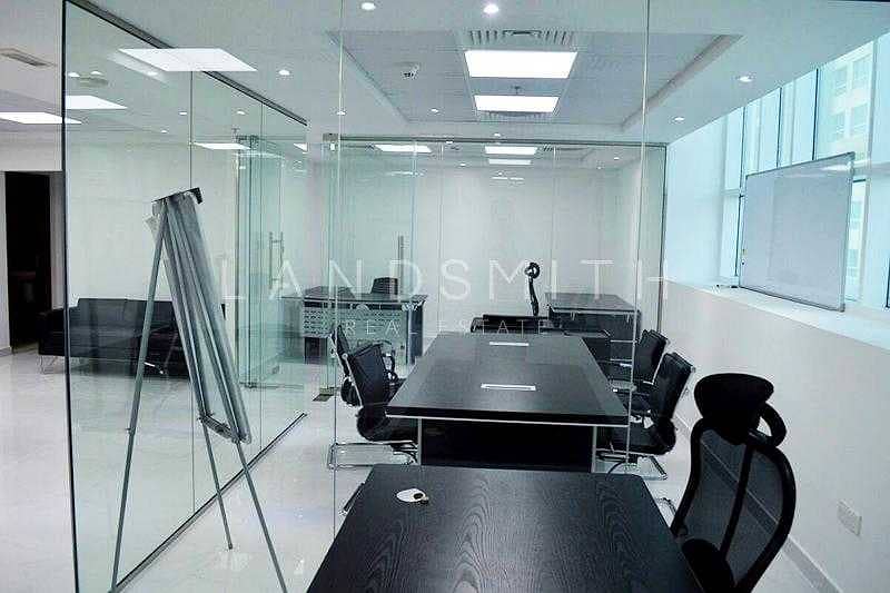 4 Vacant Fully Fitted Office Space in The Dome Tower