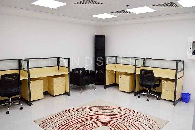 7 Vacant Fully Fitted Office Space in The Dome Tower