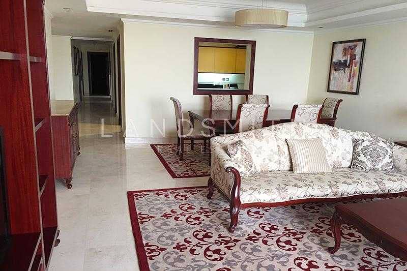 2 All Included DEWA and AC | Full Sea View | 3BR Apartment