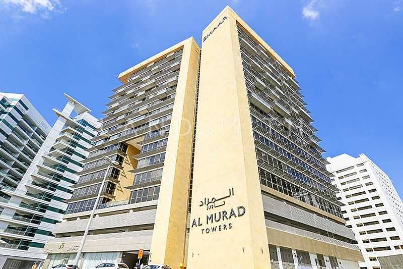 10 Large 1BR Apt with Free Chiller in Al Murad Tower