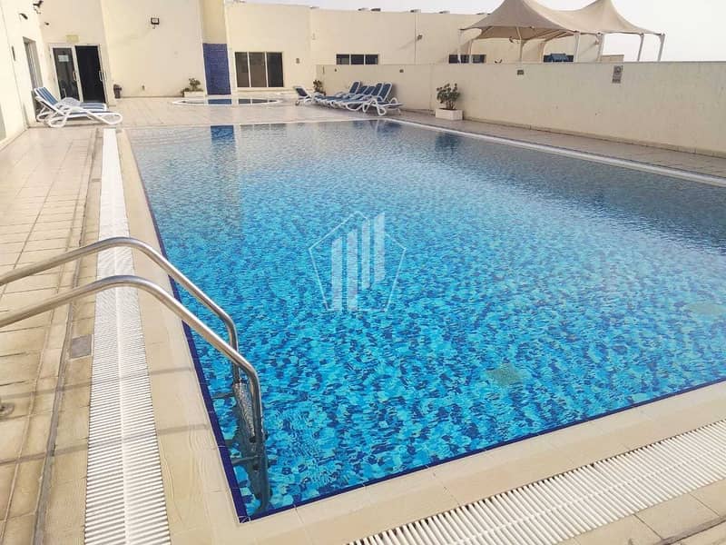 HUGE SIZE/HIGHER FLOOR/SEMI CLOSE KITCHEN/SPACIOUS BALCONY/AED30K