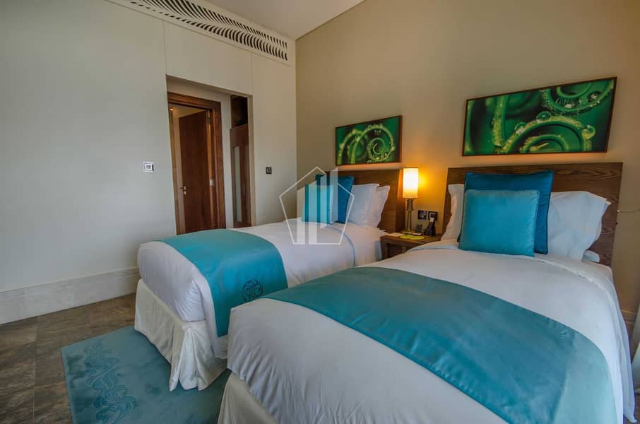 位于朱美拉棕榈岛，新月城，迪拜棕榈岛索菲特酒店 2 卧室的酒店式公寓 280000 AED - 5205284