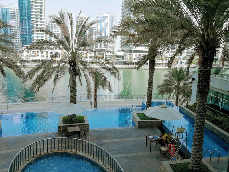 22 Great Location with Marina view/ High Floor / With Balcony