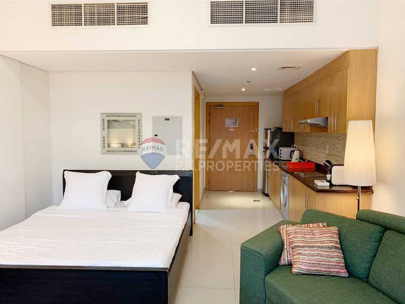 9 Fully furnished Studio| Ready to Move-in| Multiple Cheques