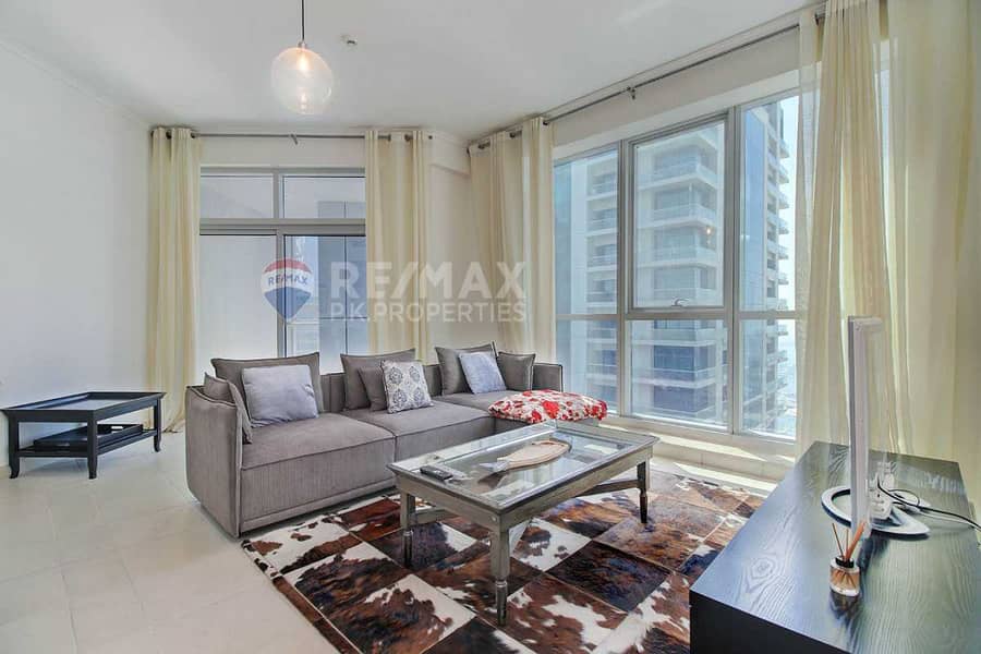 Bright & Spacious | Fully Furnished | High Floor