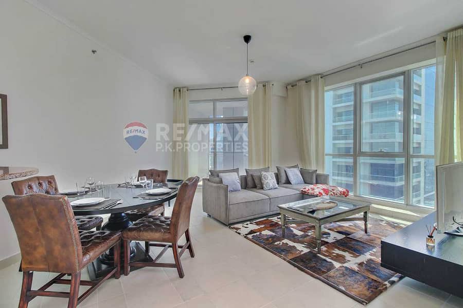 2 Bright & Spacious | Fully Furnished | High Floor