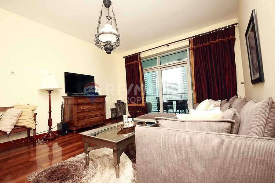 11 Vacant | Furnished 2 bed+maids | Full Marina view