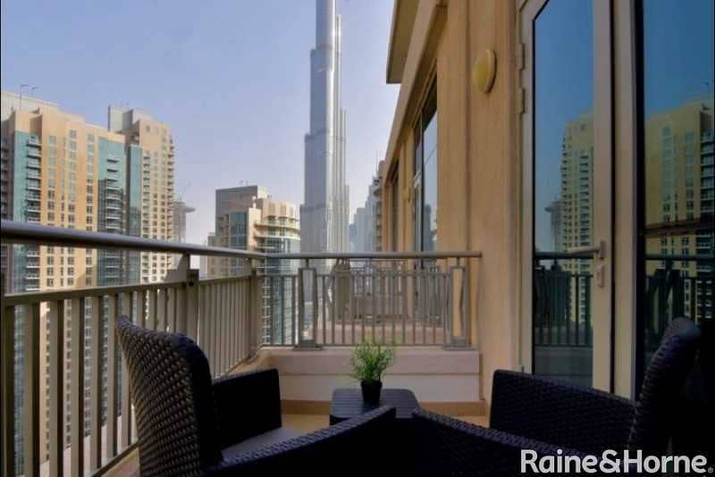 2 Burj Khalifa Views | Best Rented Deal | Spacious