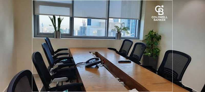 2 Near Metro Fitted Office High floor with partition