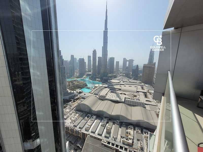 8 Luxurious|Burj Khalifa View| 2 Balconies|Furnished