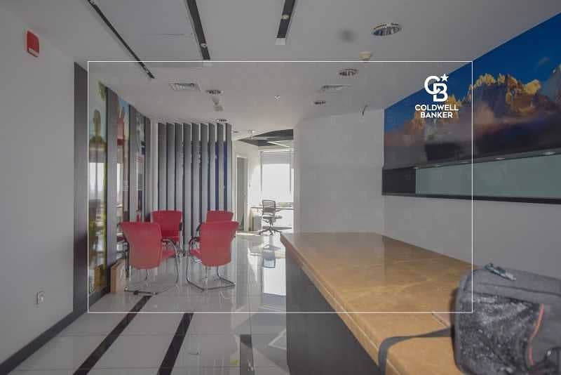 3 Fully Fitted  furnished Office  | Ready to move in