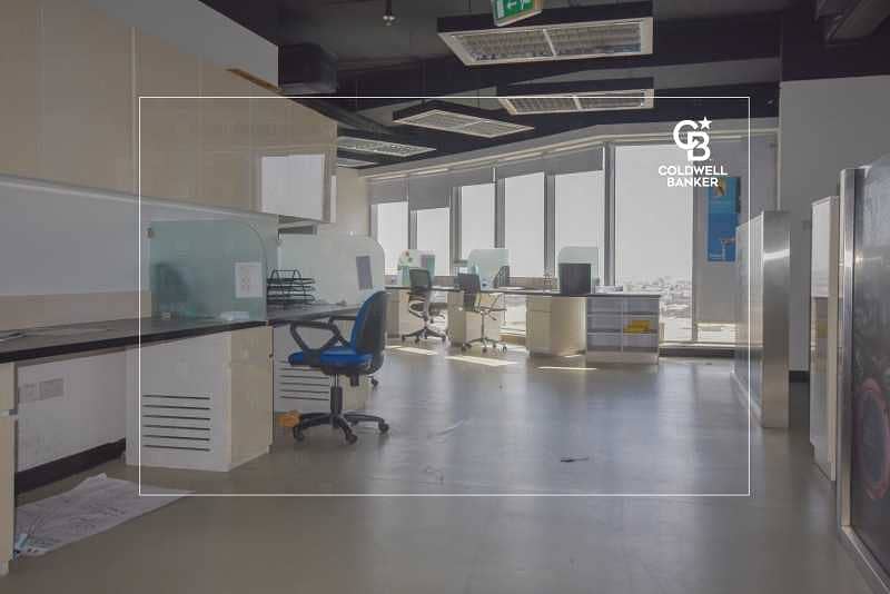 7 Fully Fitted  furnished Office  | Ready to move in