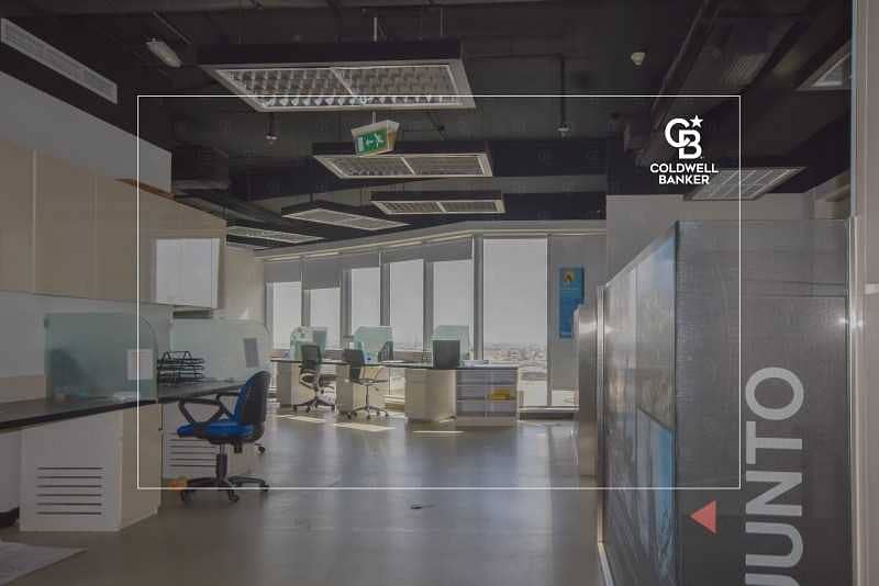 10 Fully Fitted  furnished Office  | Ready to move in