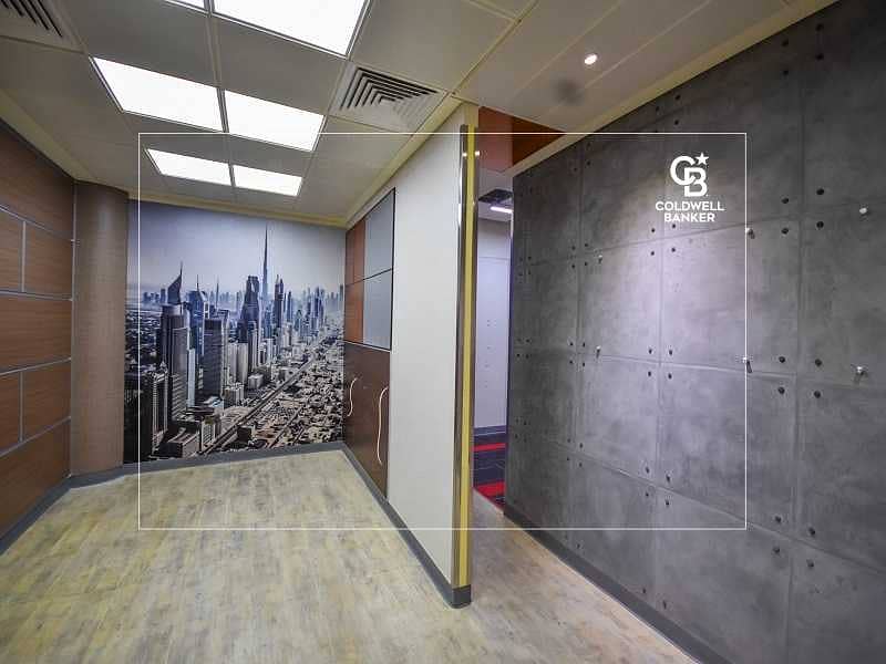 2 Fitted Office|Sheikh Zayed Road | Near Metro