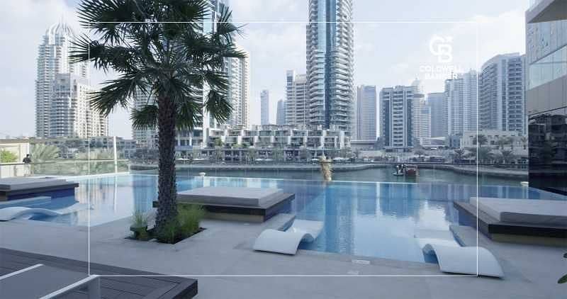 15 3 bedroom | Full Marina View | Rented till August