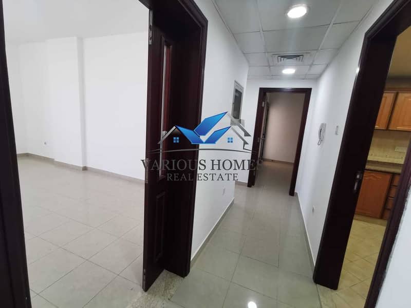 10 Elegant 02 BHK with Big Balcony I Central AC in Building at Defense Road Al Nahyan