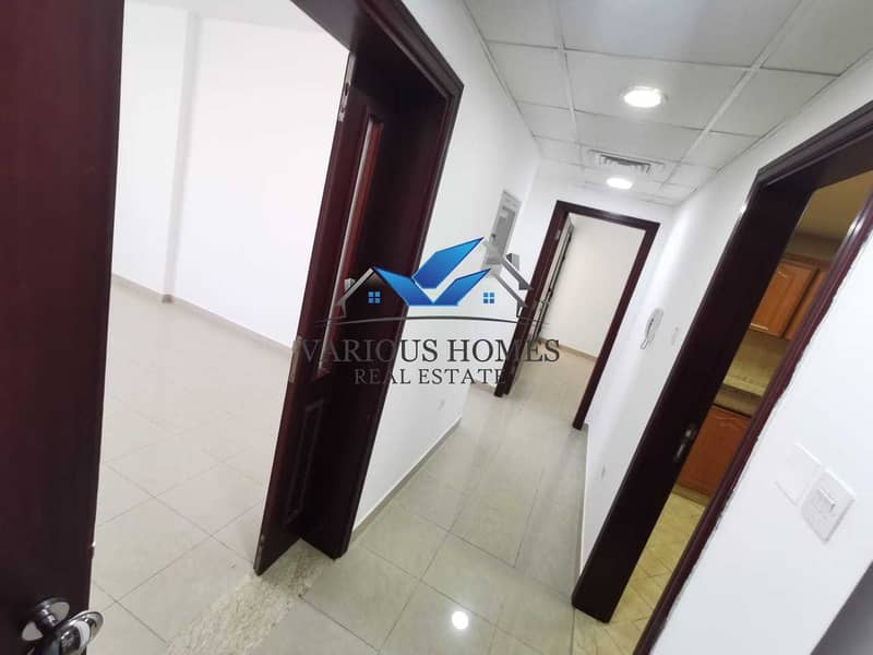 11 Elegant 02 BHK with Big Balcony I Central AC in Building at Defense Road Al Nahyan
