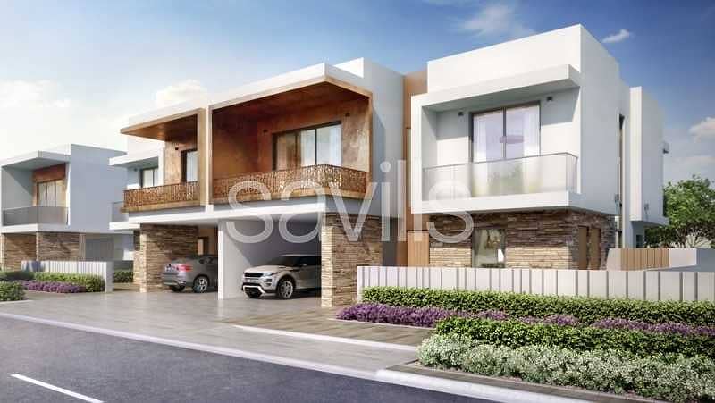 3 Stunning off plan 5 br villas  at Yas Acres with golf view