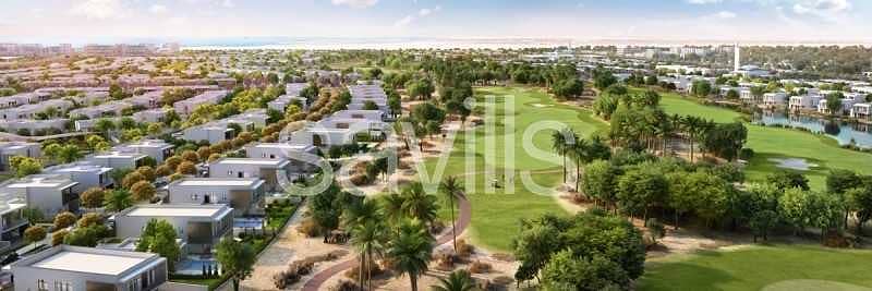 8 Stunning off plan 5 br villas  at Yas Acres with golf view