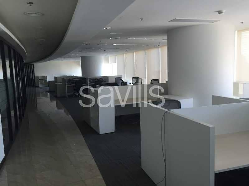 Fully fitted office in Sky Tower for Lease in High Floor Fully fitted office in Sky Tower for Lease in High Floor