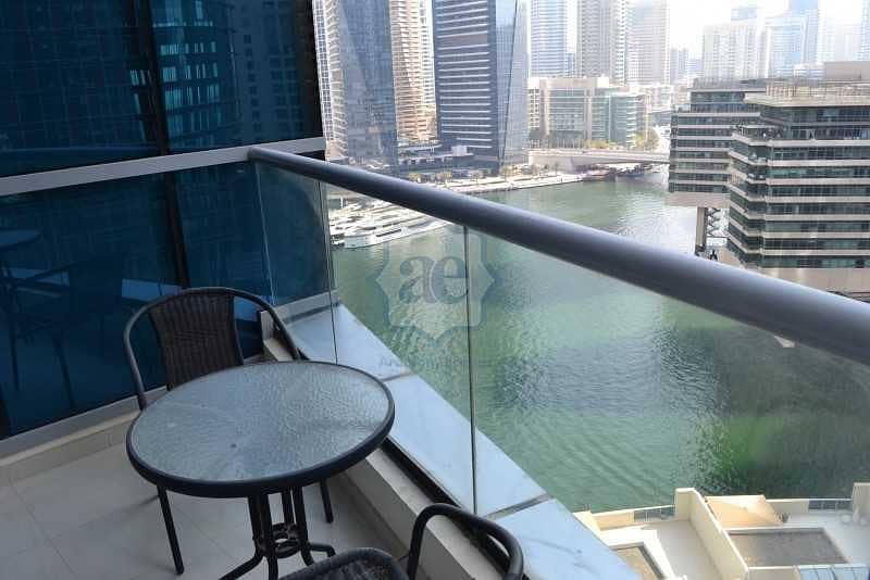 3 Fully Furnished| Mid Floor |Marina & JBR View