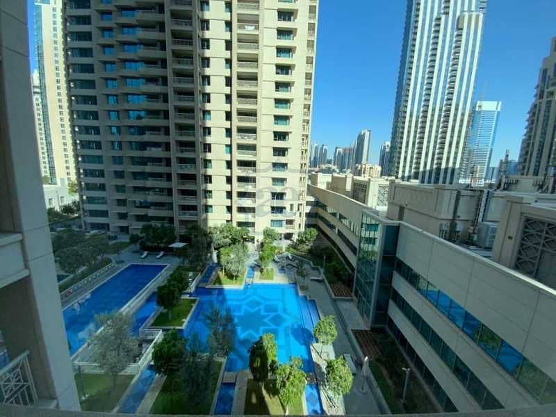 Vacant Soon! Unfurnished 1BR|Pool View and Ready to View