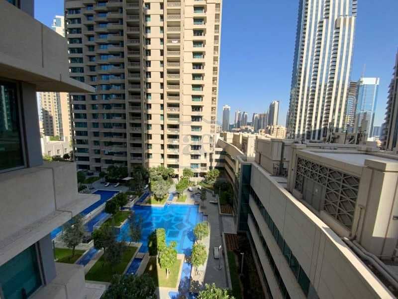 4 Vacant Soon! Unfurnished 1BR|Pool View and Ready to View