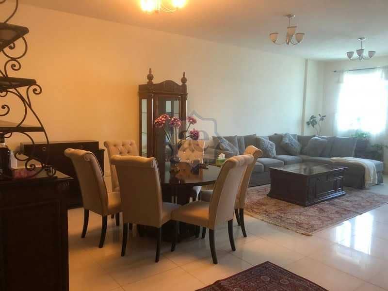 10 Ready To Move In |Furnished 2BR+Maid |Chiller Free