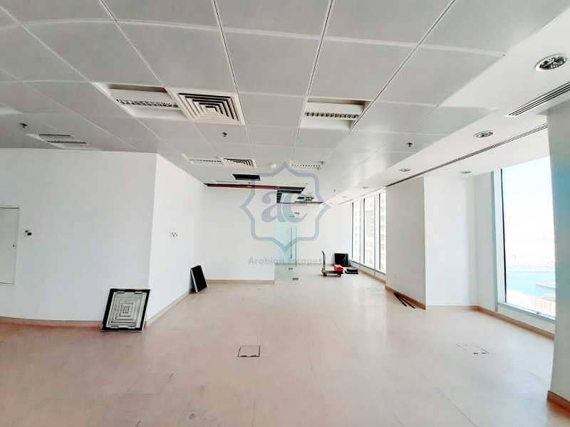 5 Stunning Office l DEWA & Chiller included l Sea View