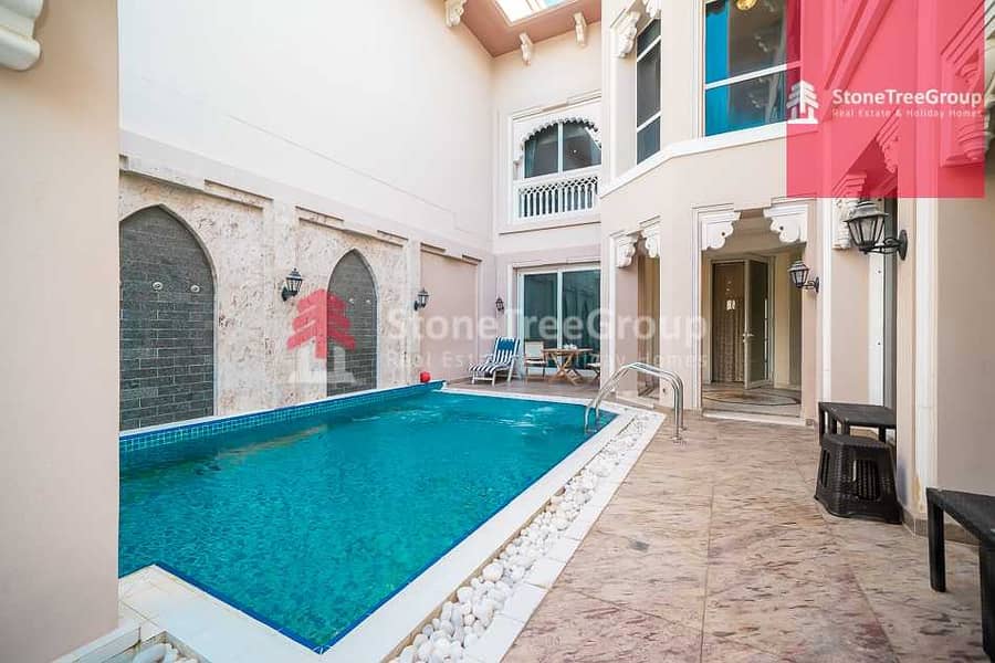 61 Spacious Villa in Palm Jumeirah | Taj Grandeur Residence |  No Commission!