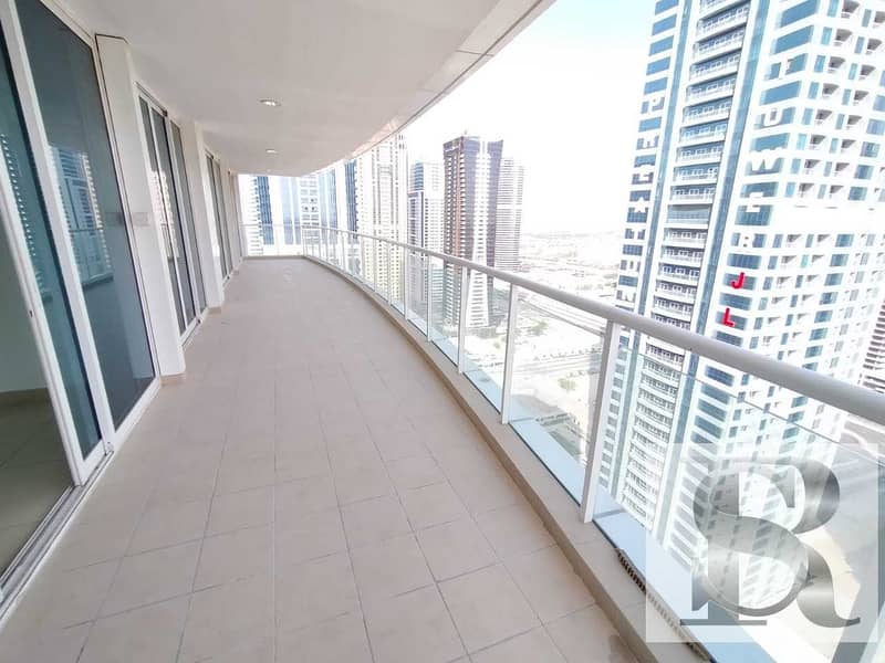 4 High Floor |  Unfurnished 3BHK Apartment
