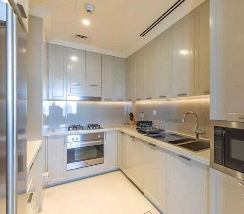 4 2BED LARGE LAYOUT |SERVICED APARTMENT | FULL BURJ VIEW