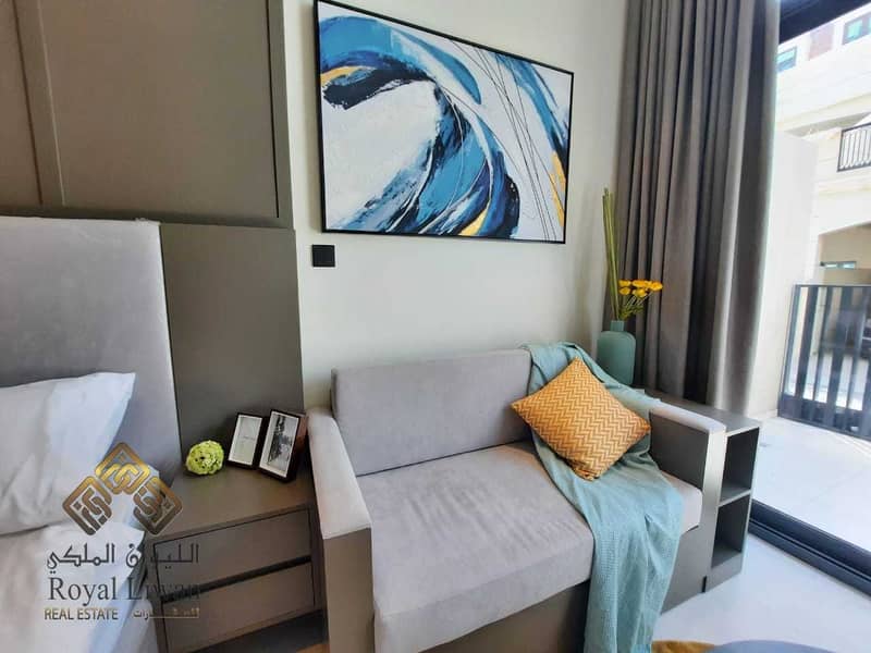 6 Brand New Spacious and Bright Fully Furnished Studio for Rent