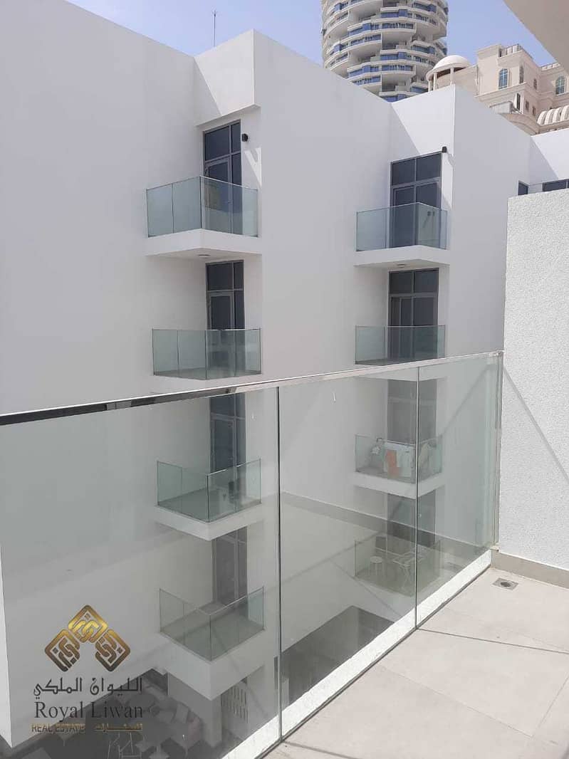 10 Brand New 1BR with Panoramic Balcony view For Rent in JVC